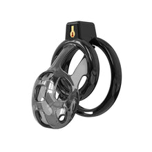 Load image into Gallery viewer, Soft Mamba Chastity Cage Set pink silicone lock and ring details
