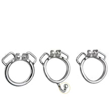 Load image into Gallery viewer, Curved Ring Round Ring with Ears
