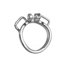 Load image into Gallery viewer, Curved Ring Round Ring with Ears
