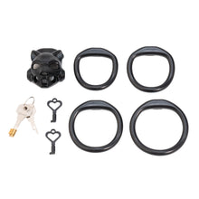 Lade das Bild in den Galerie-Viewer, Cyber Panther standard ring set with four rings and keys
