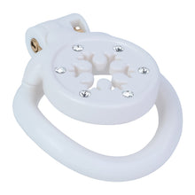 Load image into Gallery viewer, Gem-Accented Flat ABS Chastity Cage
