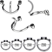 Load image into Gallery viewer, Dolphin Chastity Cage With PA Piercing -10
