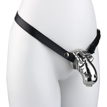 Load image into Gallery viewer, Dolphin Steel Chastity Cage with Anti-ring Removable - 14
