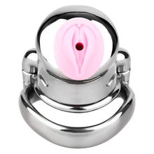 Load image into Gallery viewer, Dolphin Steel Chastity Cage with Anti-ring Removable - 6
