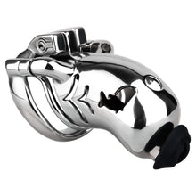 Load image into Gallery viewer, Dolphin Steel Chastity Cage with Anti-ring Removable - 12
