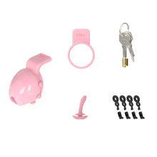 Load image into Gallery viewer, DomeLock Beaded ABS Chastity Cage
