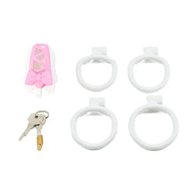 Load image into Gallery viewer, Double Color Butterfly Knot Chastity Cage 6
