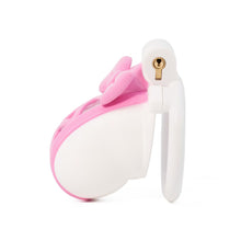 Load image into Gallery viewer, Double Color Butterfly Knot Chastity Cage 3
