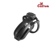 Load image into Gallery viewer, Dragon Prison Custom Steel Chastity Cage Detail image
