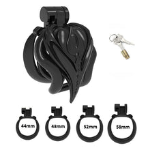 Load image into Gallery viewer, Open-Frame Dual-Heart Resin Chastity Cage
