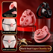 Load image into Gallery viewer, Dule Chastity Cage Set -2
