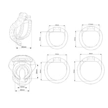 Load image into Gallery viewer, Entwined Octopus Resin Chastity Cage
