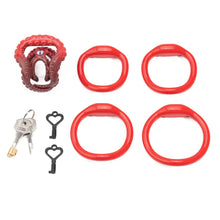 Load image into Gallery viewer, Entwined Octopus Resin Chastity Cage
