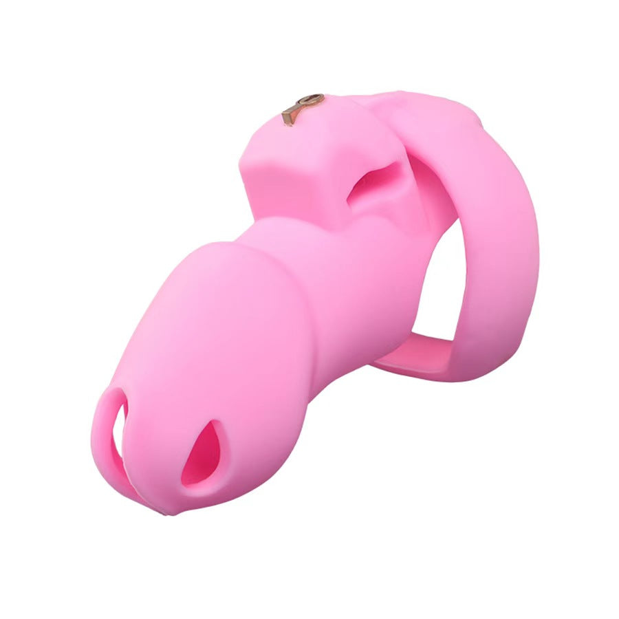 New Model Exclusive Silicone Chastity Cage