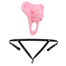 Load image into Gallery viewer, Fantasy Pink Conch Chastity Cage with Belt  14
