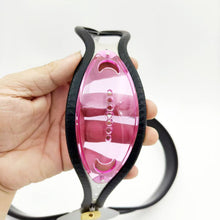 Load image into Gallery viewer, Female Chastity Belt with Transparent Pink Panel - 2

