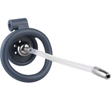 Load image into Gallery viewer, Flat Chastity Cage with Detchable Ball Catheter- 16
