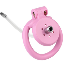 Load image into Gallery viewer, Flat Chastity Cage with Detchable Ball Catheter -1
