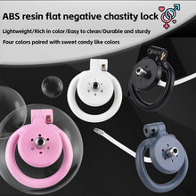 Load image into Gallery viewer, Flat Chastity Cage with Detchable Ball Catheter- 20
