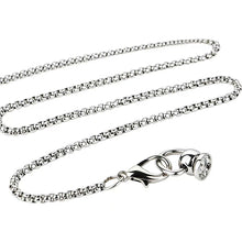 Lade das Bild in den Galerie-Viewer, Flat Stainless Steel Chastity Cage with Detachable Chain
