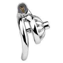 Load image into Gallery viewer, Steel Chastity Cage with Urethral Removable
