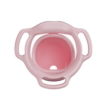 Load image into Gallery viewer, Pink Galaxy Shell chastity cage rear view showing the inner shell and base ring
