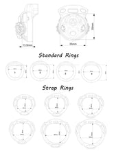 Load image into Gallery viewer, Gas-Mask ABS Chastity Cage with Two Ring Configurations

