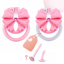 Load image into Gallery viewer, Gem Bowknot Chastity Device

