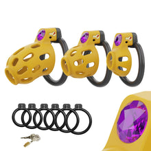 Load image into Gallery viewer, Gem-Inlaid ABS Chastity Cage
