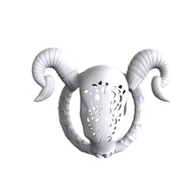 Load image into Gallery viewer, Flat Goat Resin Chastity Cage With Detachable Horns
