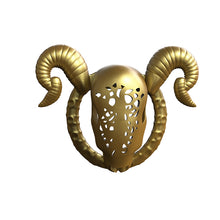 Load image into Gallery viewer, Flat Goat Resin Chastity Cage With Detachable Horns
