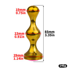 Load image into Gallery viewer, Golden Stainless Steel Mamba Cage with Belt 2026 Edition material close-up
