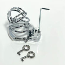 Load image into Gallery viewer, Handcuffs Style Metal Chastity Device 1
