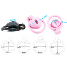 Load image into Gallery viewer, Heart Shape Chastity Cage -size
