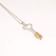 Load image into Gallery viewer, Heart Shaped Chastity Key Necklace - 4
