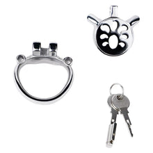 Load image into Gallery viewer, Heavy Duty Flat Chastity Cage-6
