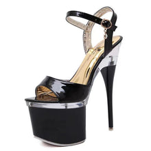 Load image into Gallery viewer, Seductive-B2035 Exotic Sandal | Black
