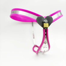 Load image into Gallery viewer, Keeper of Desire: Transparent Panel Female Chastity Belt - 1
