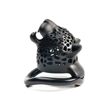 Load image into Gallery viewer, Leopard Head Resin Chastity Cage
