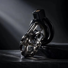Load image into Gallery viewer, Lightly Bound Silicone and ABS Chastity Cage
