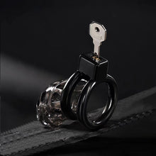 Load image into Gallery viewer, Lightly Bound Silicone and ABS Chastity Cage
