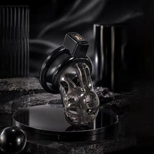 Load image into Gallery viewer, Lightly Bound Silicone and ABS Chastity Cage
