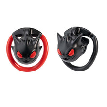 Load image into Gallery viewer, Little Devil Resin Chastity Cage with Red Eye Detail
