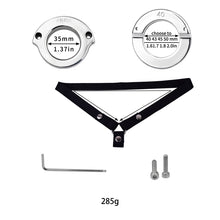 Load image into Gallery viewer, Lockable Stainless Steel Ring 12
