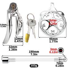 Load image into Gallery viewer, Small Steel Chastity Cage
