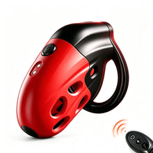 Load image into Gallery viewer, Lockink Retractable Electric Shock Vibrating Chastity Cage
