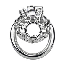 Load image into Gallery viewer, Locktober Chainmail Steel Chastity Lock - 12
