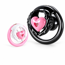 Lade das Bild in den Galerie-Viewer, Love Wings Heart-Detail Resin Chastity Cage
