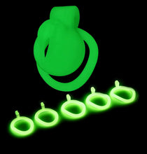 Load image into Gallery viewer, Luminous ABS Male Chastity Device 6
