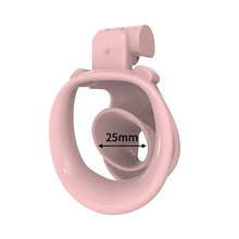Load image into Gallery viewer, Macaron Heart Birdcage Resin Chastity Cage
